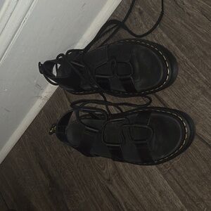 Dr. Martens lace up sandals